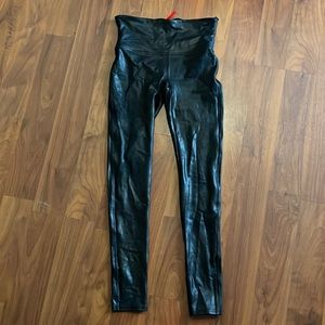 Spanx faux leather leggings